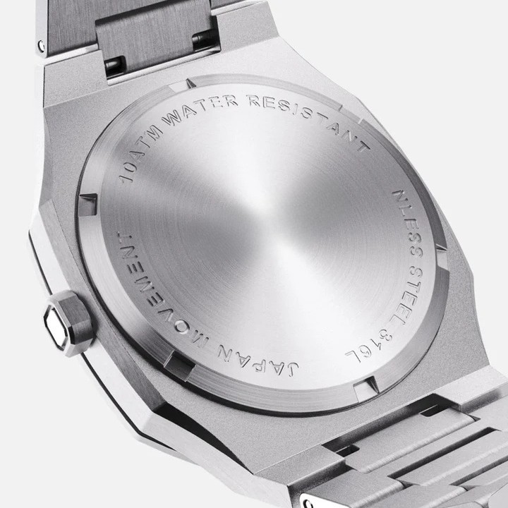 Arabic Numeral Dial Calendar Window Men's Quartz Watch OEM Custom