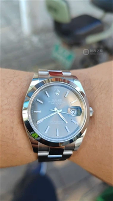 Finalmente è diventato un illustre proprietario di Rolex