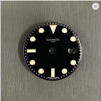 Enamel Watch Face With Super Luminous Filled Index