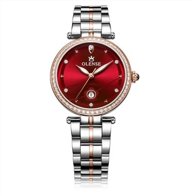 Orologio coppia di fascia alta orologio impermeabile in acciaio inossidabile calendario moda uomo semplice personalizzazione orologio da donna