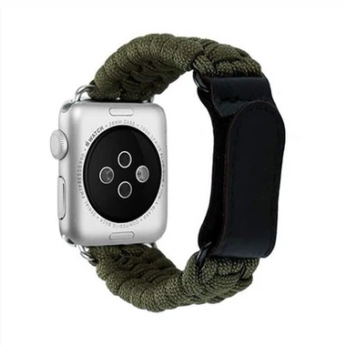 Adatto per Apple Iwatch6 5 4 Cinturino in velcro Corda per ombrellone Seven Core Cinturino di emergenza per esterni IWatch