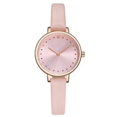 Orologio da polso da donna con quadrante tondo piccolo da donna, movimento al quarzo, Giappone